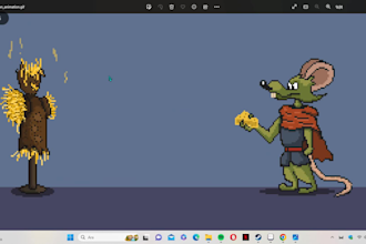 do pixel art character designs and character animations