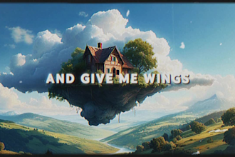 create a retro lyric video for your song