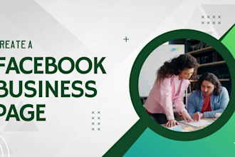 create a facebook business page setup and business manager