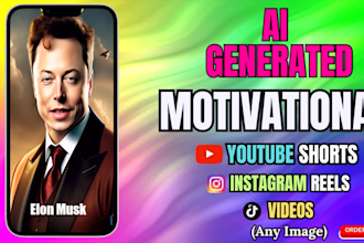 create ai generated motivational youtube shorts and instagram reels videos