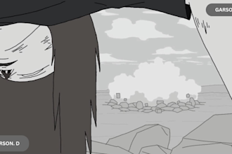 create stunning 2d short film anime fighting frame animation japanese style