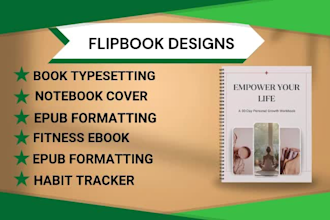 do book typesetting notebook fitness epub amazon memoir spanish book journal