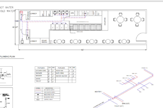 draw your architectural, plumbing, electrical and mep drawings