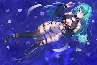 do animated starting soon,brb, ending screen for stream