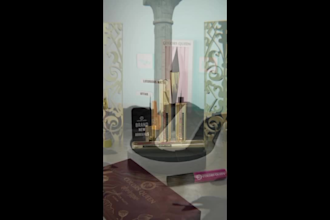 do 3d rendered mac cosmetics, foundation, lipstick, cream product animation, 360