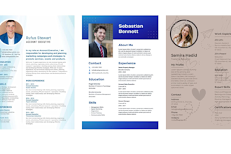 design or enhance your CV and resume in any language