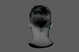 create 3d hair unreal hair metahuman hair and also realistic hair