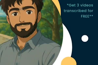 do interview transcription and transcribe audios and videos
