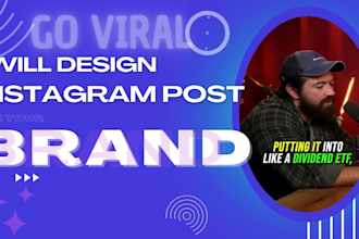 design instagram posts for your brand