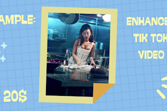 edit tiktok videos, reels and shorts with trendy effects