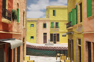 do 3d environment level design landscape 3d game environment immersive 3d scene