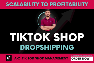 set up tiktok shop dropshipping with product hunting, listing and automation