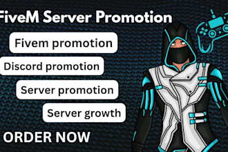 discord promotion, steam game promotion, roblox, fivem server growth