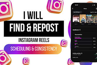repost create schedule instagram reels and posts
