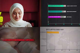 create professional infographic animation and video editing
