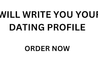 write your tinder dating profile