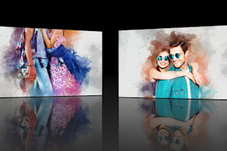 convert your photo into a stunning watercolor artwork