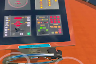 develop interactive virtual reality application and game