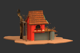create professional  assets in 3d