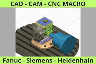 do cnc cad cam program for your turning and cnc machine