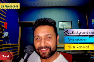 remove noise and process your vocal track