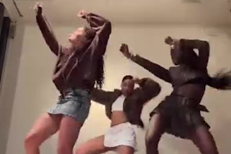 create a stylish tiktok group dance inspired by afrobeat moves