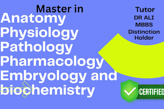 assist you in human anatomy, physiology, pathology and medical subjects