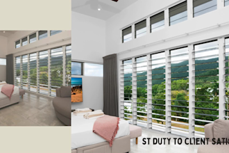 edit real estate, exterior and interior photos in photoshop
