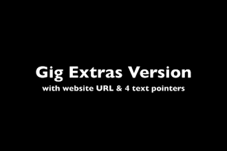 make a Business Card Theme Video to PROMOTE Your Logo, Brand, Company or Product
