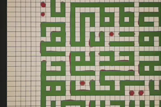 create calligraphy arabic kufic murabba style