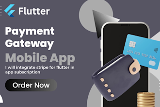 be your flutter app stripe sdk integration expert