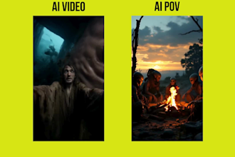 create trending ai pov videos for youtube shorts and tiktok