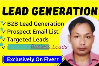collect b2b leads for UK canada US and australia
