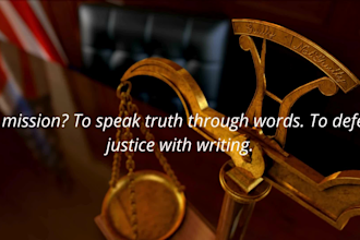write powerful content about law, justice, and human rights