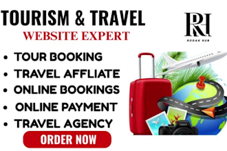 setup a hotel, flight, tour, travel, tourism booking wordpress website