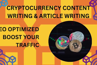 write SEO crypto, blockchain, nft, fintech, whitepaper, guest post content