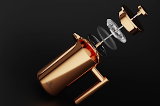 do professional 3d product modelling rendering animation