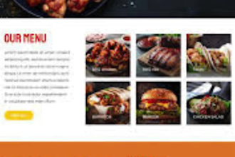 framer restaurant food business food delivery cafe menu website online ordering