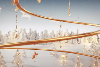 make funny minions christmas video with your logo and text