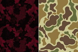 do vector seamless camouflage pattern