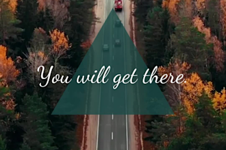 create motivational quotes video for instagram, tiktok