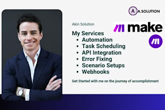 setup make com automation make com scenarios made com automation made com zapier