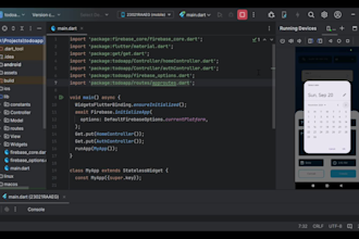 develop flutter apps with firebase