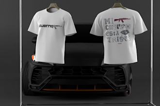 do 3d clothing mockup animation for your clothing brand