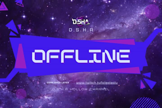 design a unique twitch gaming banner kick banner  design