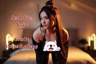 record erotic female voice over sultery, seductive nsfw sfw smut, onlyfans asmr