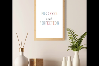 design printable motivational quote wall art and posters for etsy