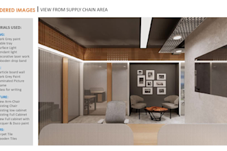 design a modern and functional office space