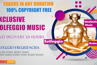 create solfeggio frequencies and binaural beats for meditation