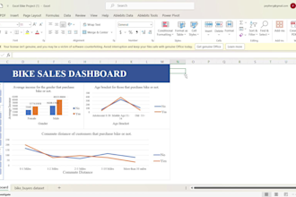 desiqn an engaging dashboards using power bi and excel
